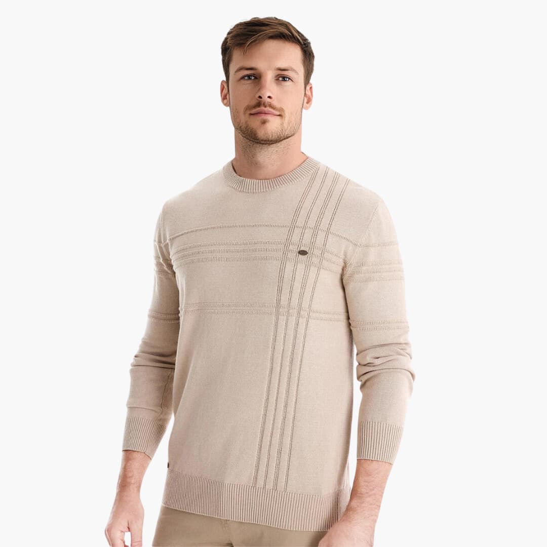 Anthony | Diamond Pattern Pullover