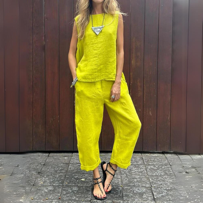 Viviana - Handcrafted Cotton Summer Set