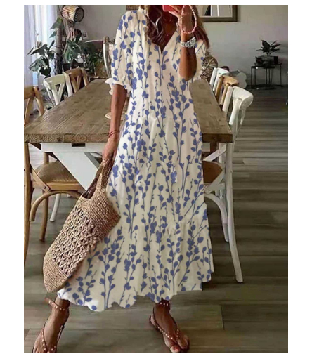 Dianna - Bohemian-Inspired Tummy-Covering Dress