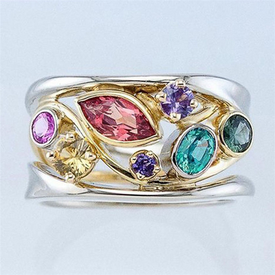 Darla – Vintage Zirconia Ring