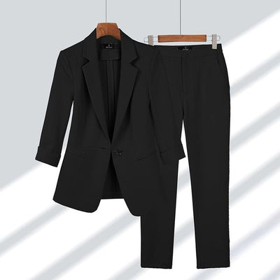 Ora - Business Suit Blazer Trouser Set