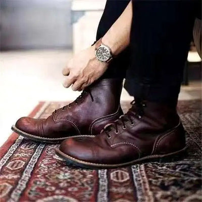 Jason - Premium Leather Boots