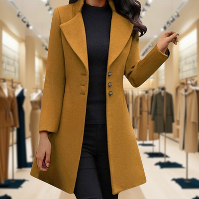 Bianchi - Slim Fit Long Sleeve Coat