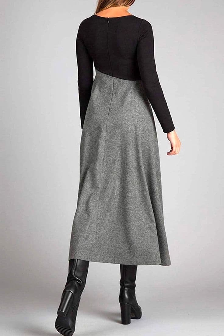 Lydia | Elegant Long-Sleeved Dress