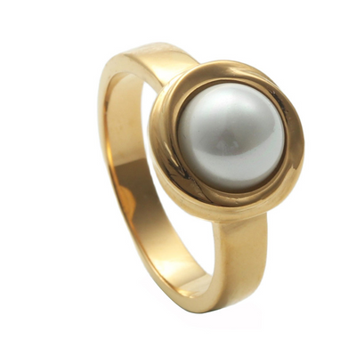 Lorelei – Elegant All Pearl Ring