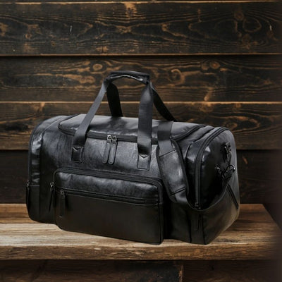 Petr - Pu Leather Travel Bag
