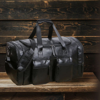 Petr - Pu Leather Travel Bag
