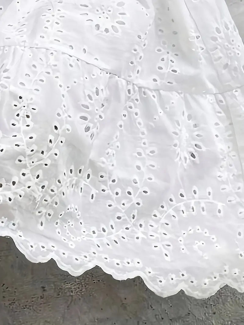 Victoria | Lace A-Line Mini Dress