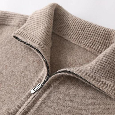 Merino Quarter Zip Sweater