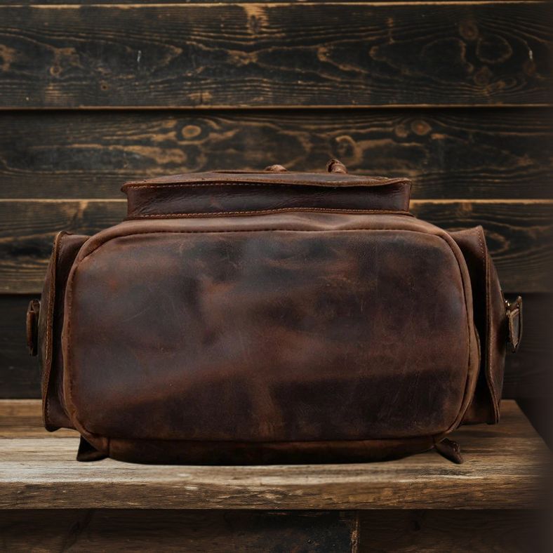 Leandro - Genuine Leather Backpack