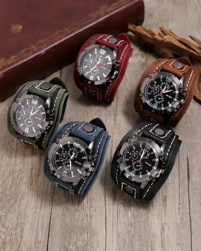 Irving - Vintage Leather Watch