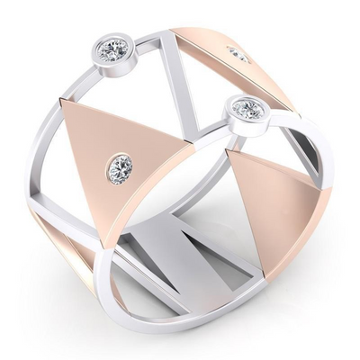 Erin – Vintage Silver Hollow Ring