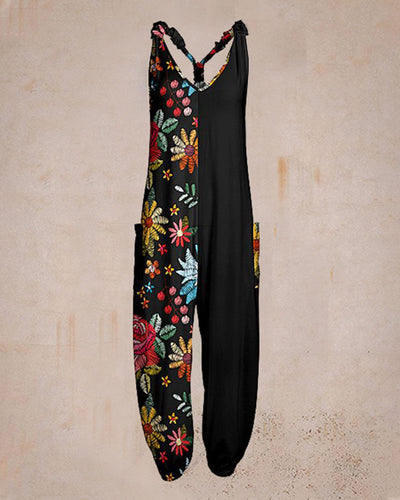 Soleen - Stylish Printed Casual Jumpsuit