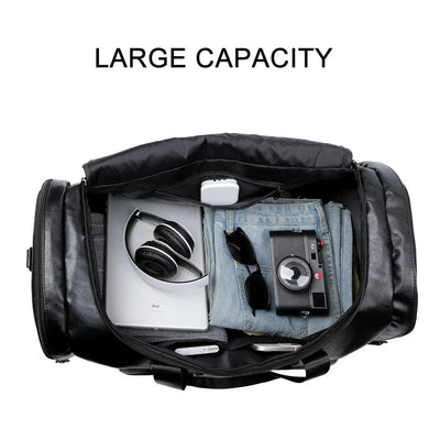 Petr - Pu Leather Travel Bag