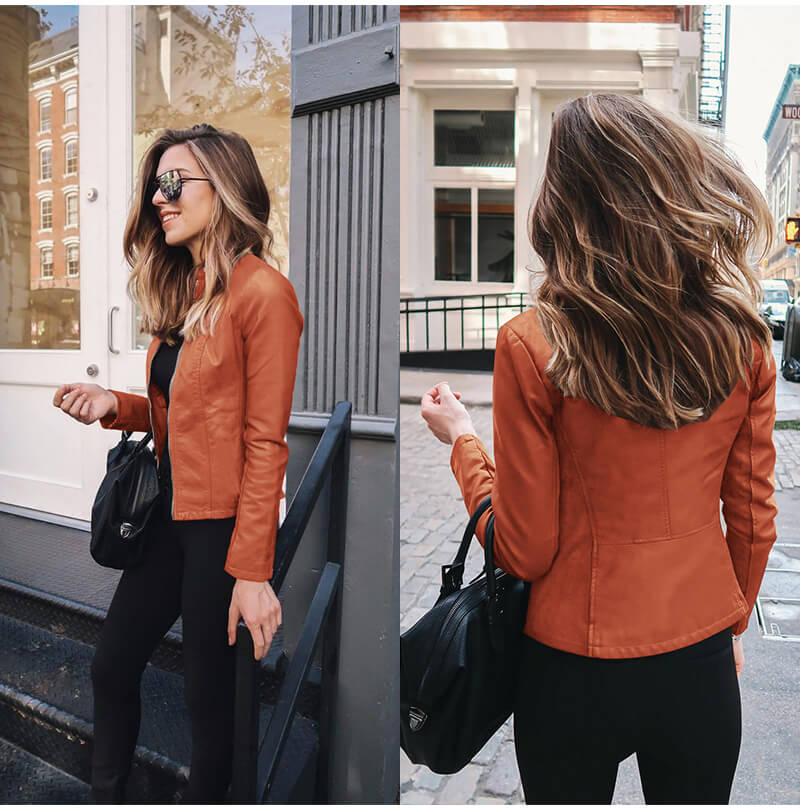 Valeria Italian Leather Jacket