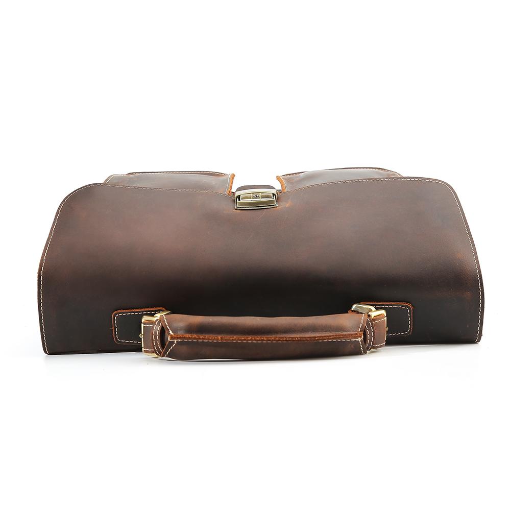 Nile - Brown Leather Shoulder Bag