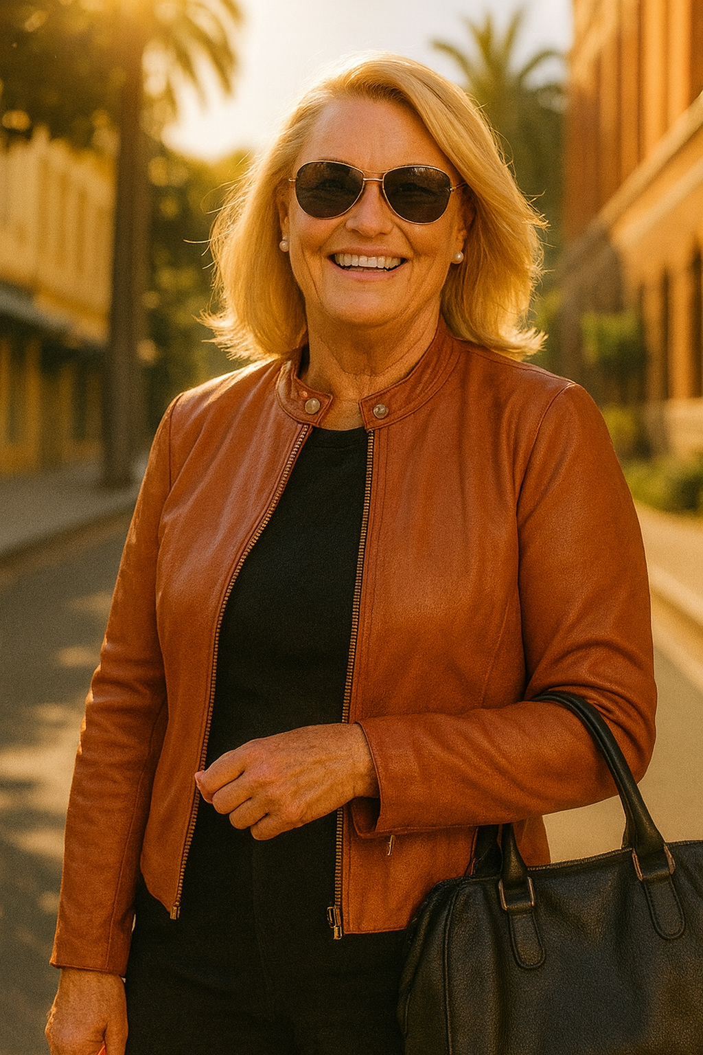 Valeria Italian Leather Jacket