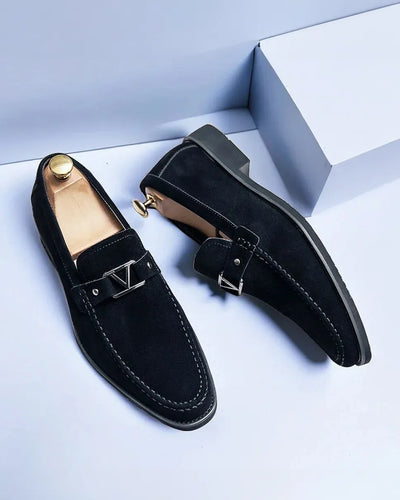 Gregory - Suede Slip-On Moccasins