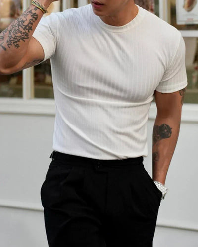 Jack - Round Neck Stretch T-Shirt