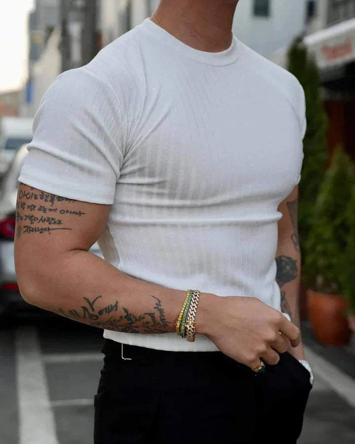 Jack - Round Neck Stretch T-Shirt