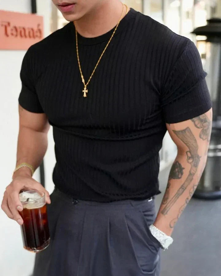 Jack - Round Neck Stretch T-Shirt