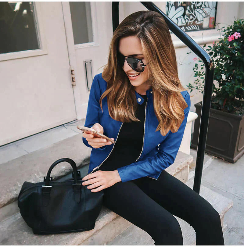 Valeria Italian Leather Jacket