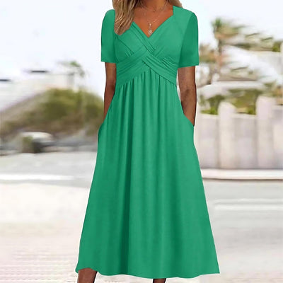 Vicky - Chic Midi Casual Dress