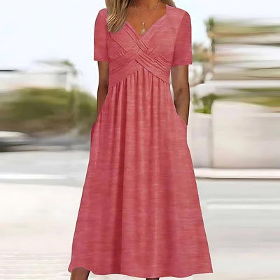 Vicky - Chic Midi Casual Dress