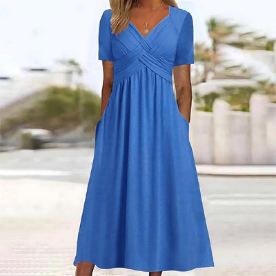 Vicky - Chic Midi Casual Dress
