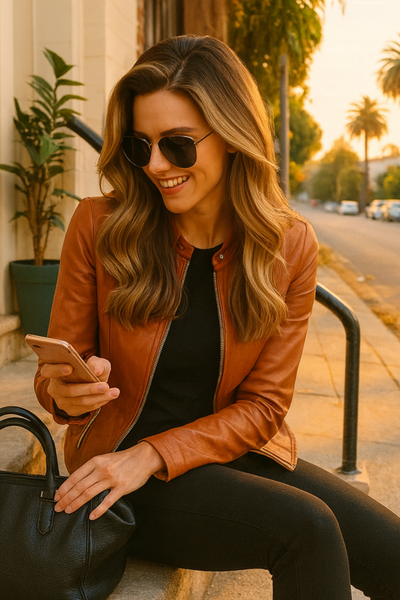 Valeria Italian Leather Jacket