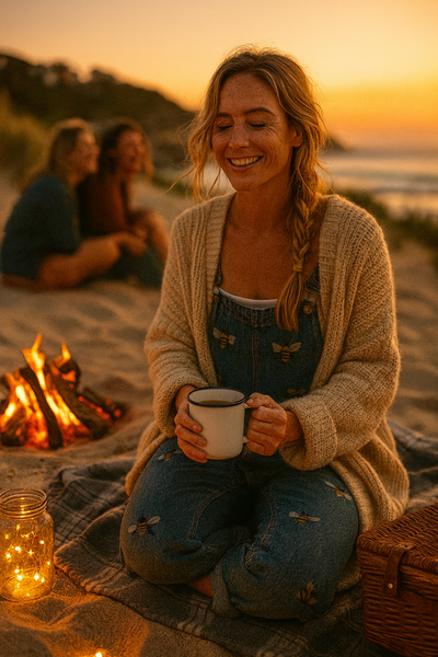 Aurora Bee Denim Jumpsuit