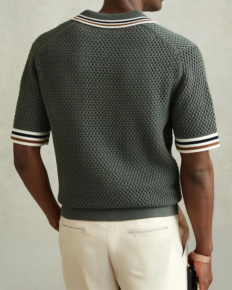Martin - Breathable Knitted Shirt