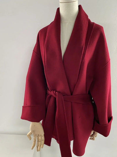Serenya™ | Handmade Wool Cashmere Coat