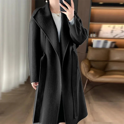 Casmira™ | Belted Cashmere Coat