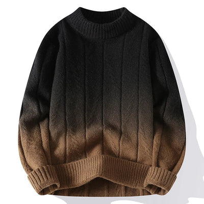 RÉVE | CONTRAST KNIT SWEATER