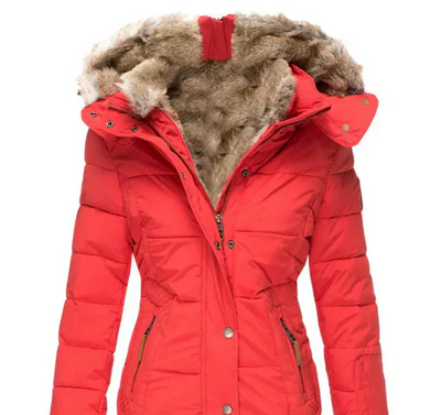 Bella - Cozy Winter Coat with Fur Interior