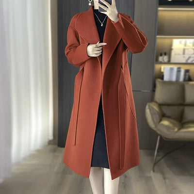 Casmira™ | Belted Cashmere Coat