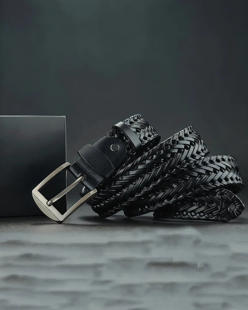 Woven Leather Belt