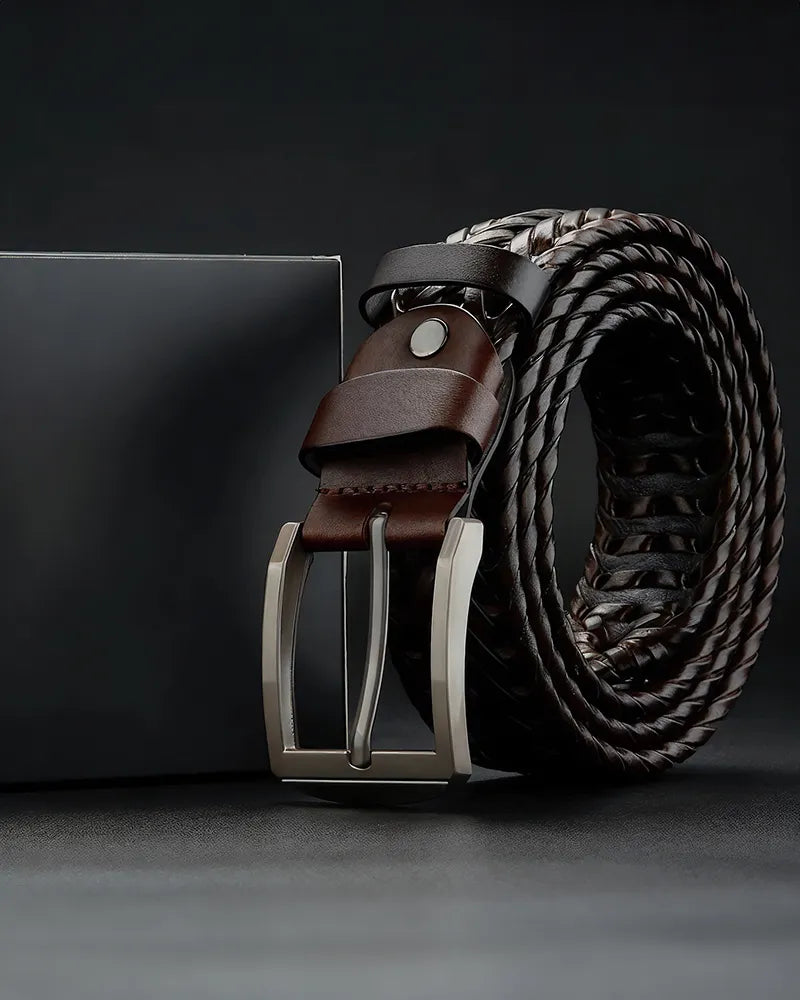 Woven Leather Belt