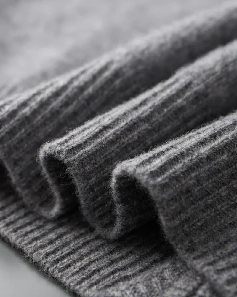 Zip-Up Cashmere Jacket