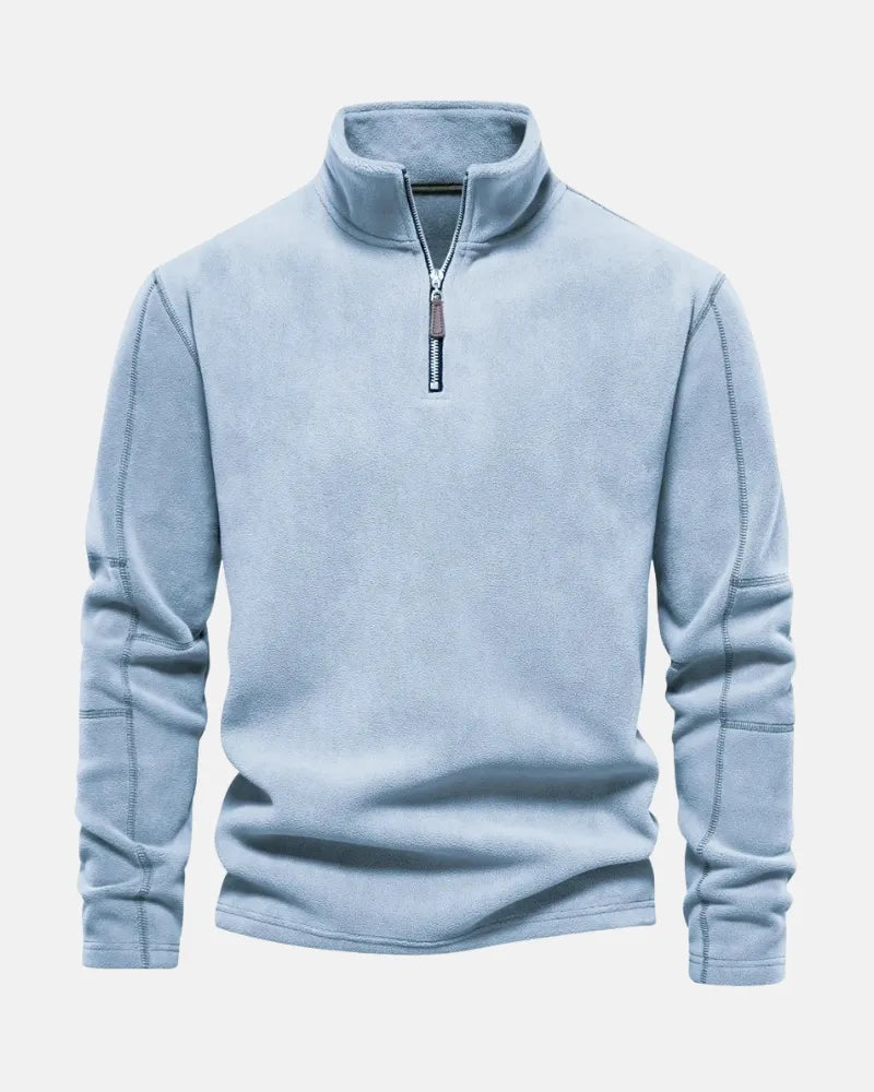 Ken - Thick Fleece Half-Zip Sweater