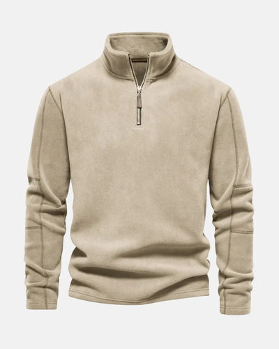 Ken - Thick Fleece Half-Zip Sweater