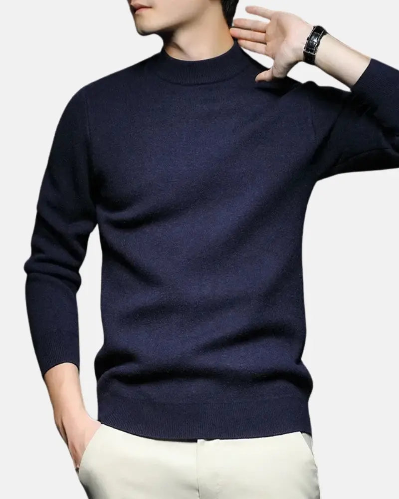 Luke -  Knitted Long Sleeve Sweater