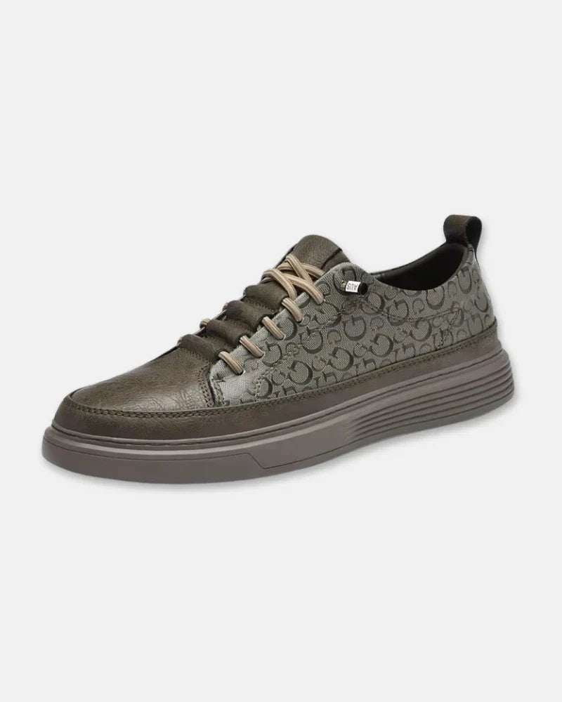 Arden - No-tie Leather Sneakers