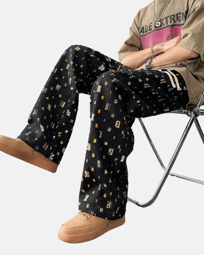 Rowan - Plaid Ripped Trousers