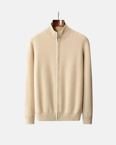 Rayne - Cashmere Zip-Up Sweater