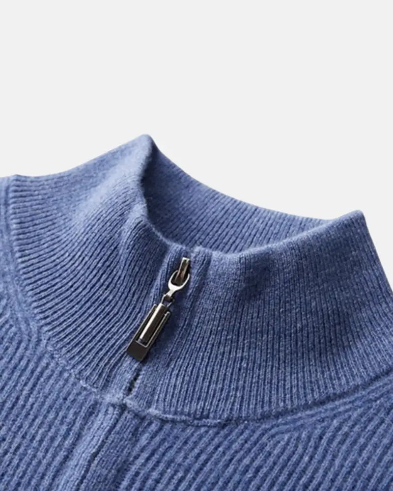 Rayne - Cashmere Zip-Up Sweater