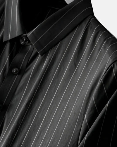 Ricco - Ice Silk Stripes Casual Set