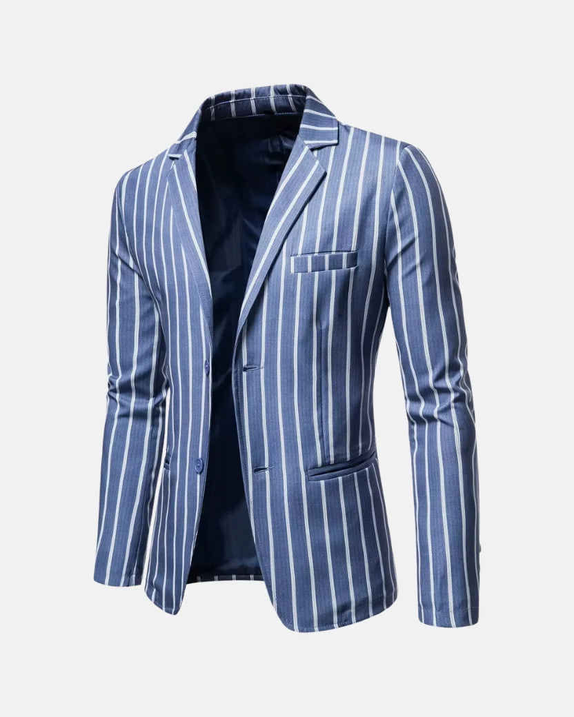 Executive Striped Blazer