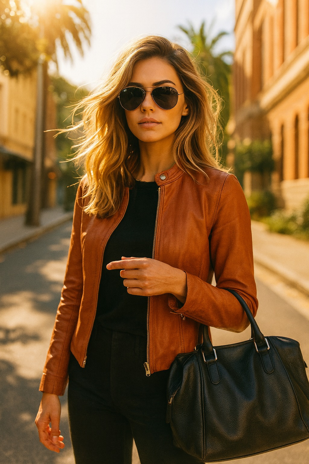 Valeria Italian Leather Jacket